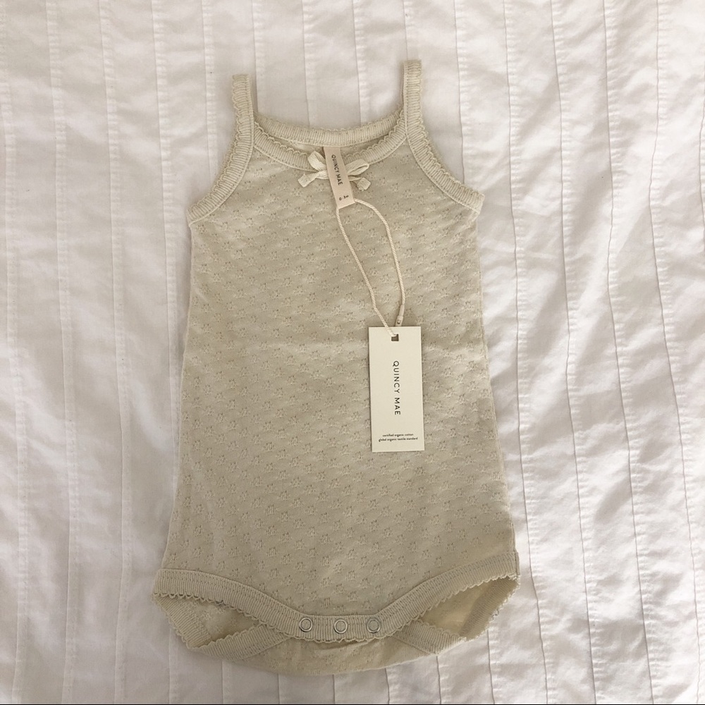 *SOLD* BRAND NEW WITH TAG Quincy Mae onesie